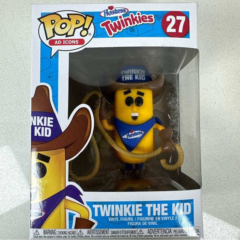 Funko Pop! Twinkie the Kid #27 Ad Icons Hostess Vinyl Figure Collectible